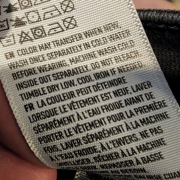 American Eagle AEO Black Skinny Jeans Super Stretch 4Times Women's 2 Fitted EUC - Picture 8 of 8